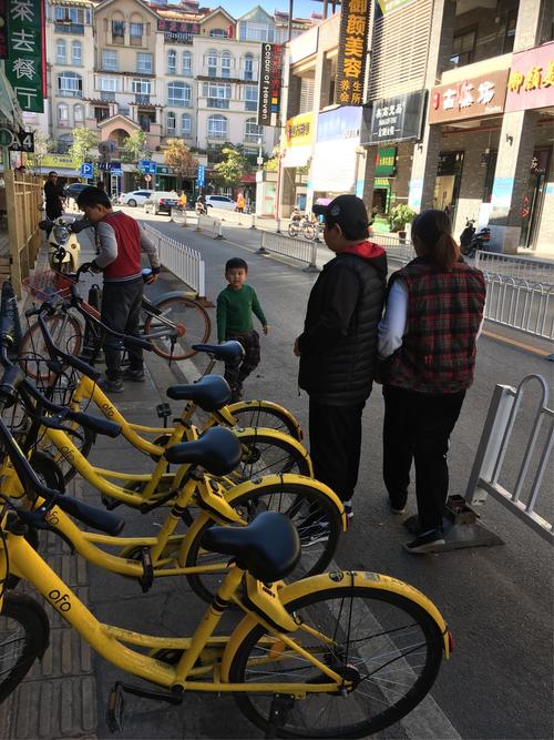 公益活动之社区服务整理共享单车